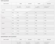 Size table-TEMPSHIELD_
