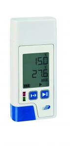 LOG200 temperature logger with display and automatic PDF report