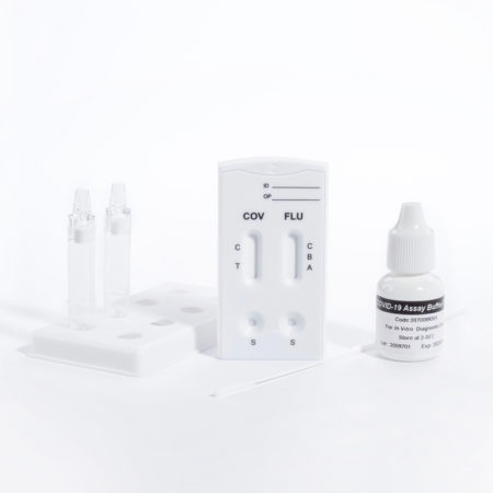 NADAL®-COVID-19-Ag Influenza A-B Test 20 Test Cassettes