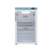 Medical refrigerator, PEGR107, 107 liters, glass door, front